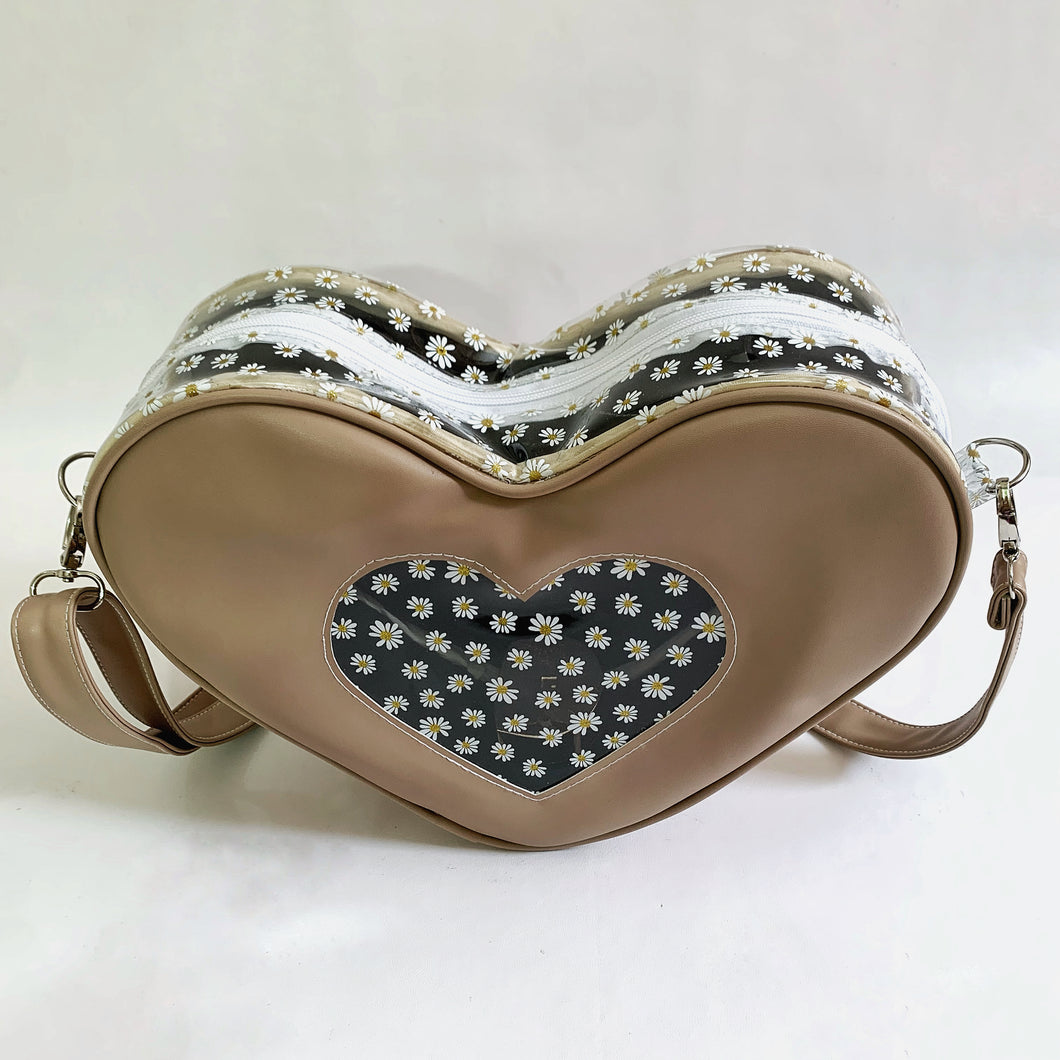 BOLSA CORAZÓN CAPUCHINO