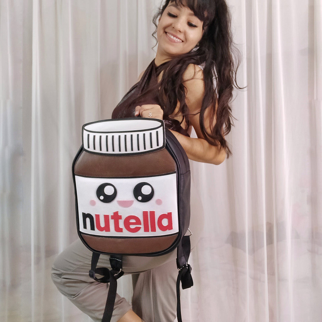 MOCHILA NUTELLA KAWAI