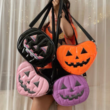 Cargar imagen en el visor de la galería, BOLSO CALABAZA HALLOWEEN
